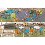 Masa de scris si desenat cu doua scaunele  Chalkboard Art Table Kidkraft OnlyToys